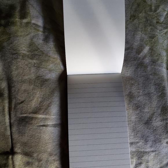 Kate Spade gold stripe large notepad. NWT - Picture 2 of 4